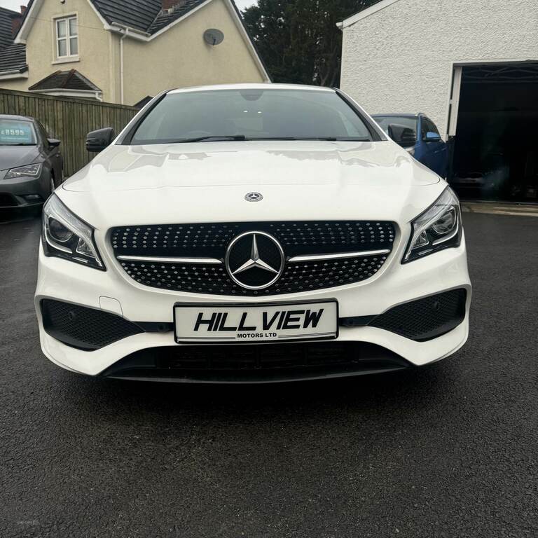 Mercedes-Benz CLA Class Cla 200D Amg Line White #2