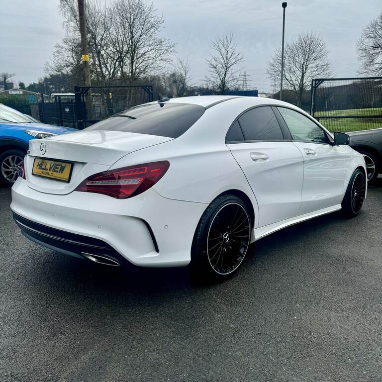 Mercedes-Benz CLA Class Cla 200D Amg Line White #3