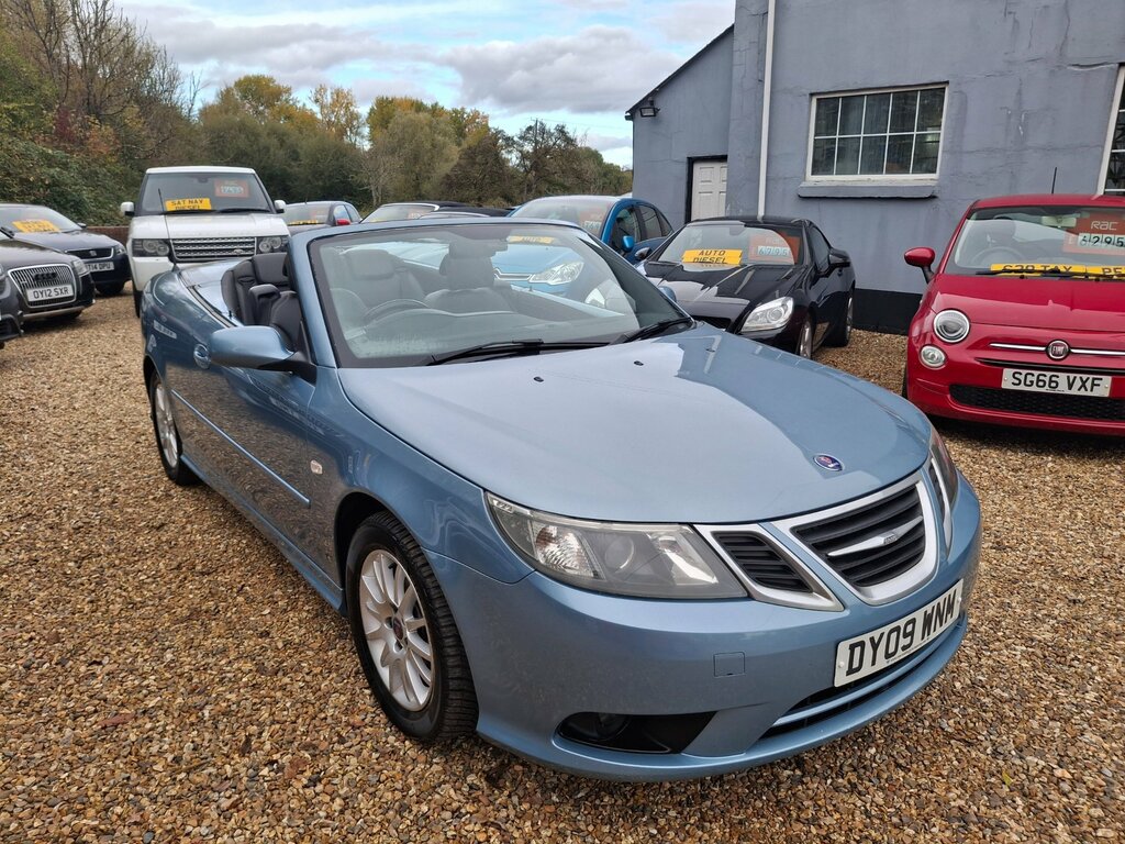 Saab 9-3 1.9 Tid Gpf Linear Se Convertible Manua DY09WNM Blue