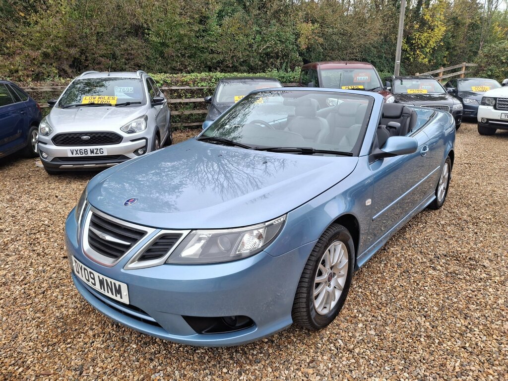 Saab 9-3 1.9 Tid Gpf Linear Se Convertible Manua DY09WNM Blue #3