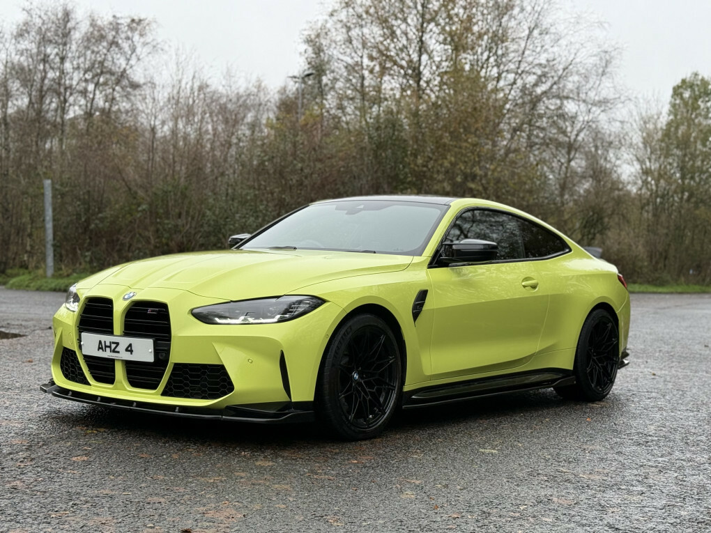 BMW 4 Series M4 Competition Edition Yellow #3