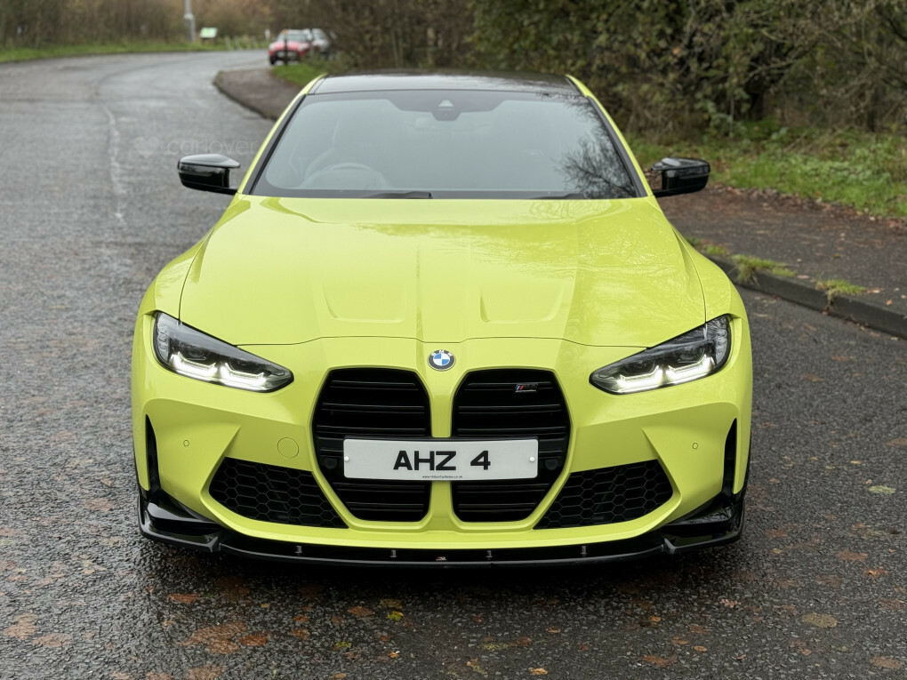 BMW 4 Series M4 Competition Edition Yellow #2