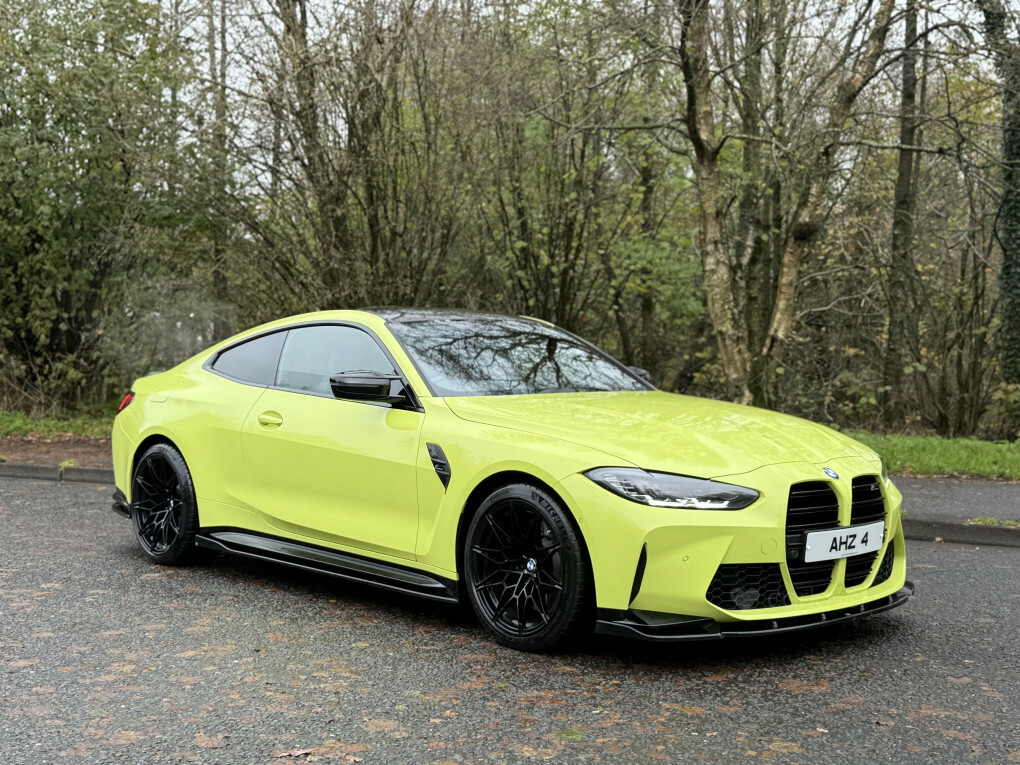 BMW 4 Series M4 Competition Edition Yellow