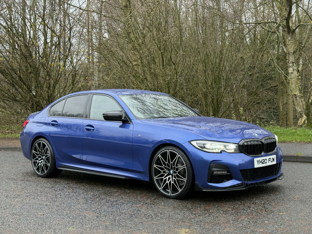 BMW 3 Series 318D M Sport YH20FUW Blue #5