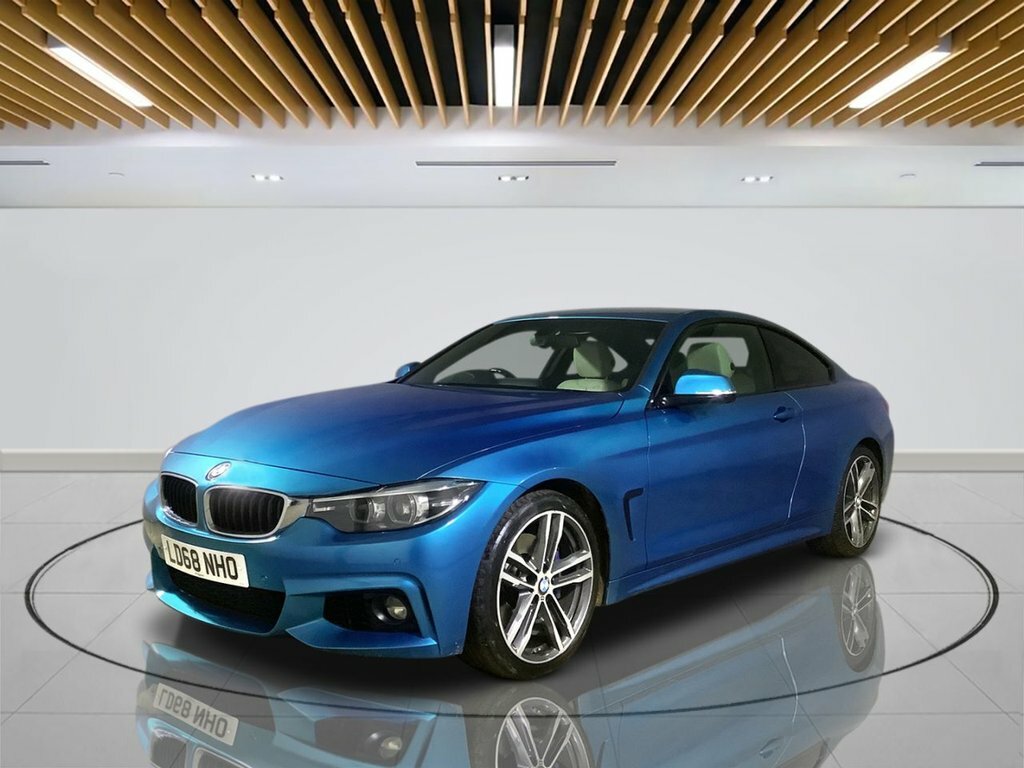 BMW 4 Series Gran Coupe Coupe LD68NHO Blue #4