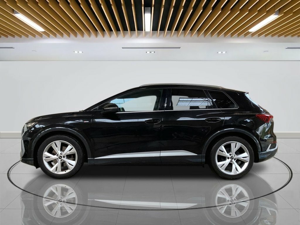 Audi Q4 E Tron Suv HG72XUU Black #5