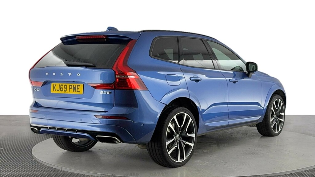 Volvo XC60 2.0 B5 Mhev R-design Pro Suv Hybrid Aut KJ69PWE Blue #4
