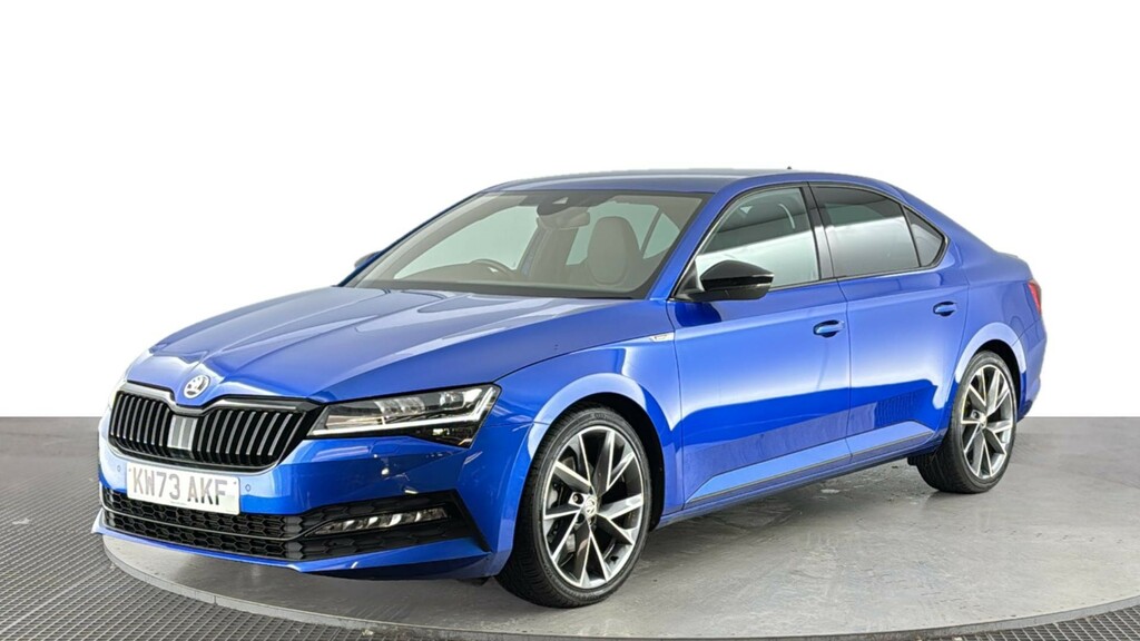 Skoda Superb 2.0 Tsi Sportline Plus Hatchback Dsg Eu Blue