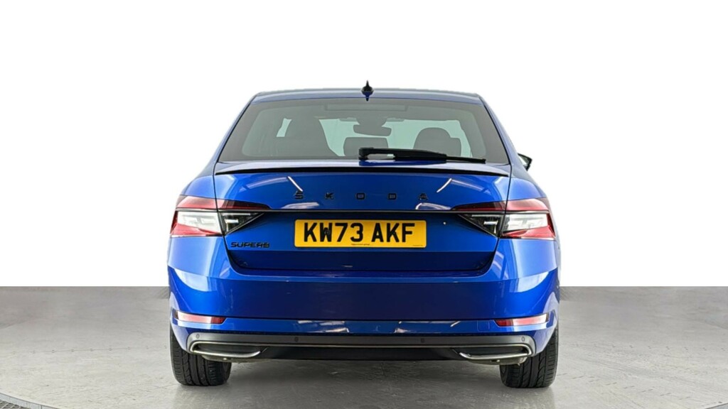 Skoda Superb 2.0 Tsi Sportline Plus Hatchback Dsg Eu KW73AKF Blue #5