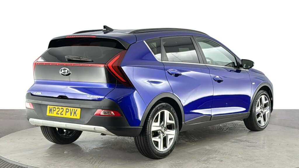 Hyundai Bayon 1.0 T-gdi Mhev Premium Suv Hybrid Manua WP22PVK Blue #4