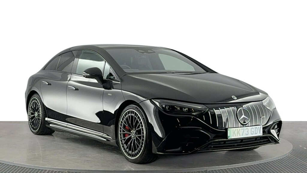 Mercedes-Benz EQE Eqe 53 91Kwh Amg Night Edition Saloon KK73GDV Black #2