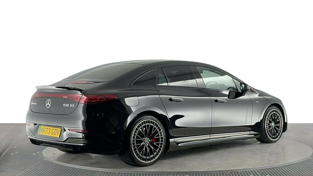 Mercedes-Benz EQE Eqe 53 91Kwh Amg Night Edition Saloon KK73GDV Black #4