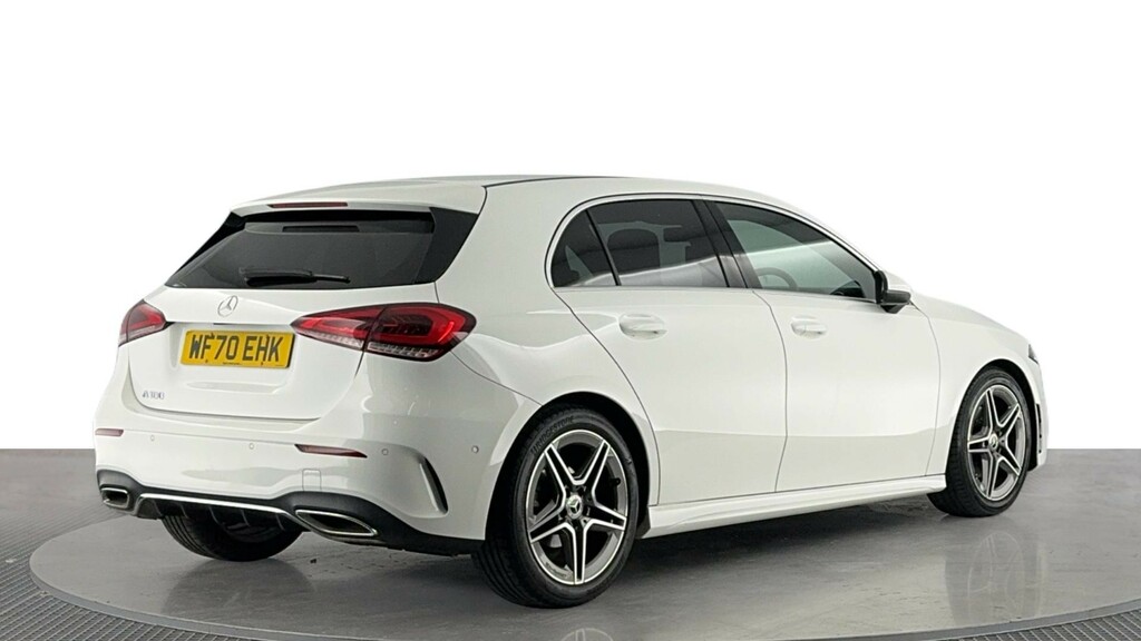Mercedes-Benz A Class 1.3 A180 Amg Line Executive Hatchback WF70EHK White #4
