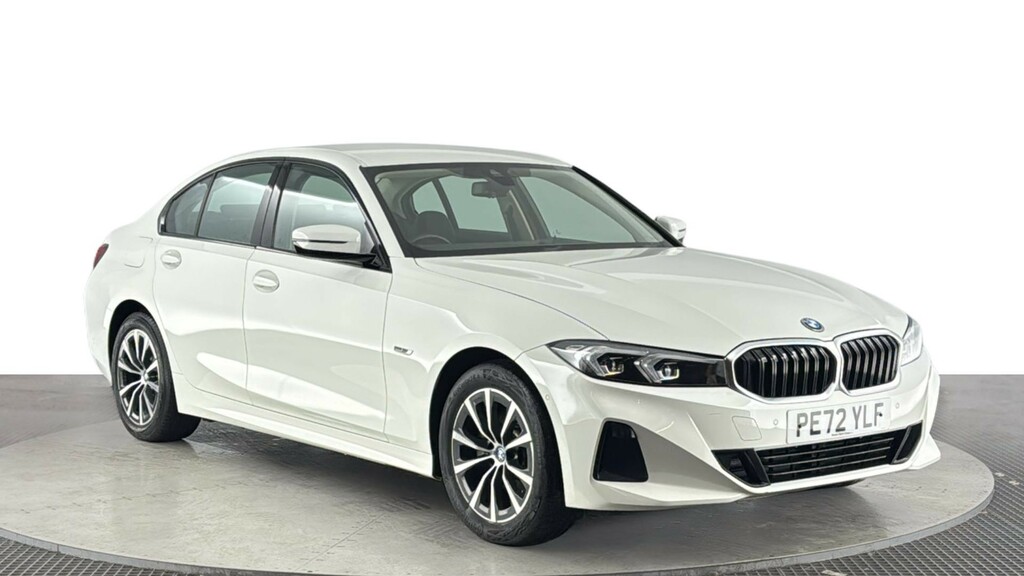 BMW 3 Series 2.0 330E 12Kwh Sport Saloon Plug-in Hyb PE72YLF White #2