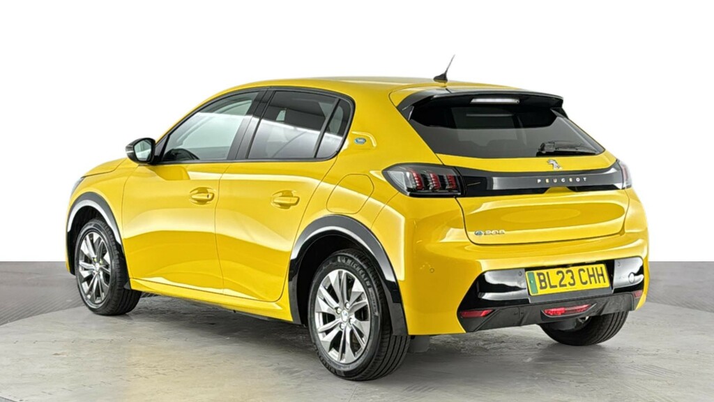 Peugeot e-208 50Kwh Allure Premium Hatchback BL23CHH Yellow #6