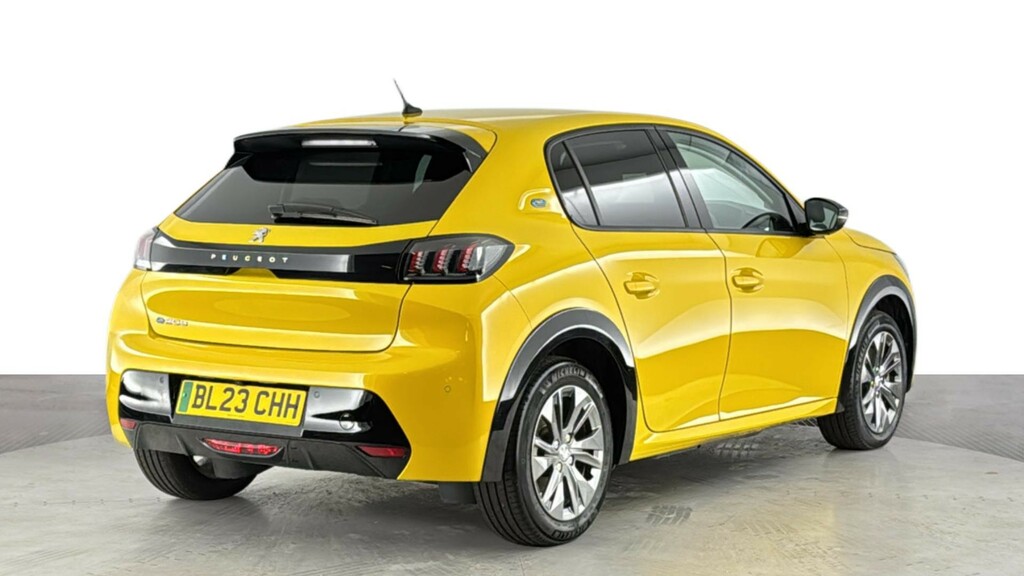 Peugeot e-208 50Kwh Allure Premium Hatchback BL23CHH Yellow #4