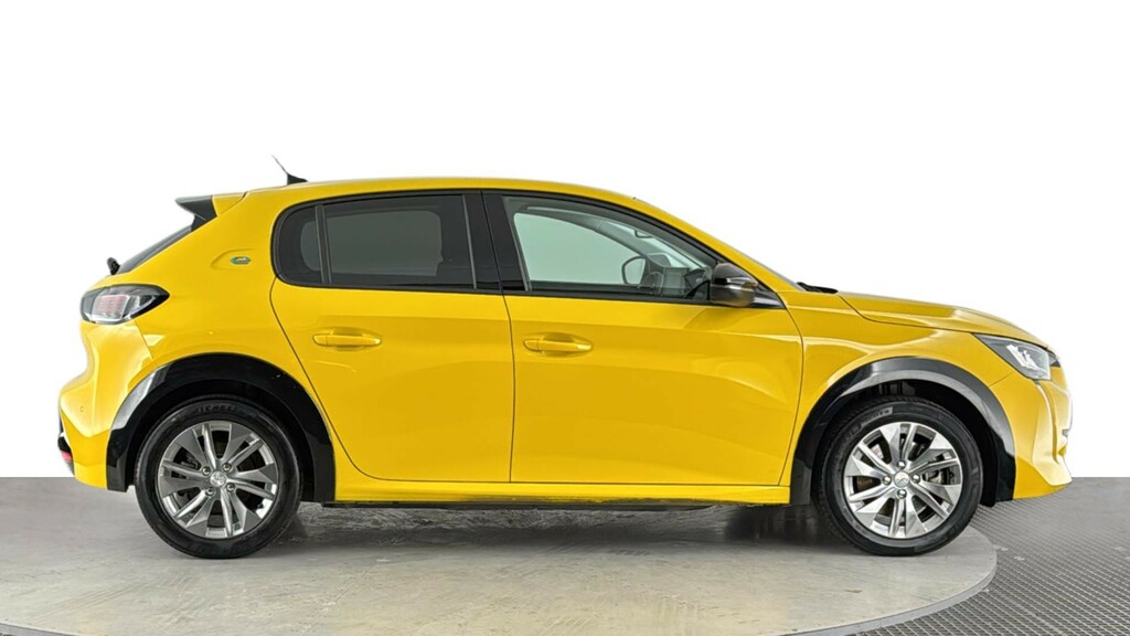 Peugeot e-208 50Kwh Allure Premium Hatchback BL23CHH Yellow #3