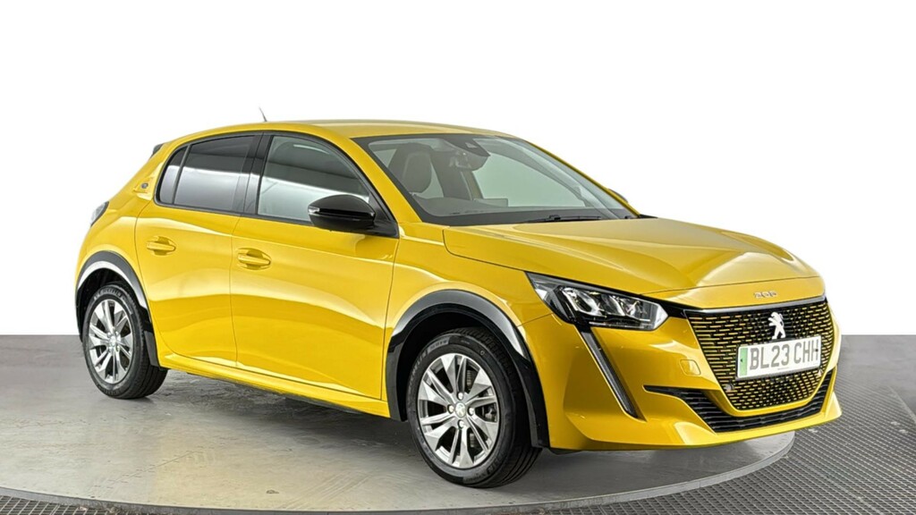Peugeot e-208 50Kwh Allure Premium Hatchback BL23CHH Yellow #2