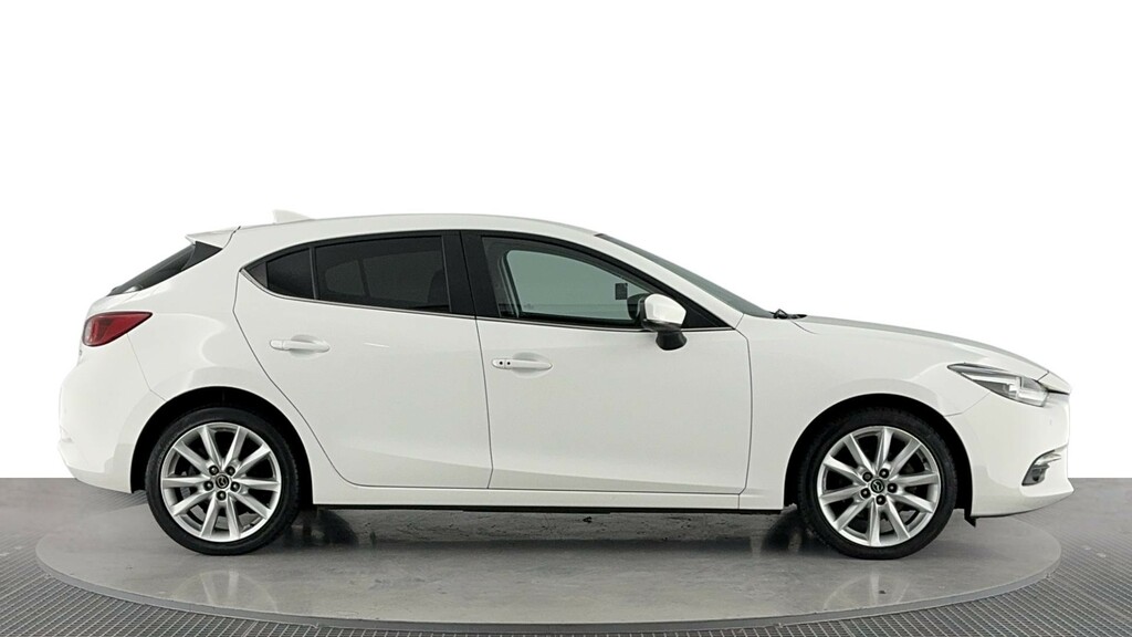 Mazda 3 2.0 Skyactiv-g Sport Nav Hatchback Manu FJ68JGY White #3