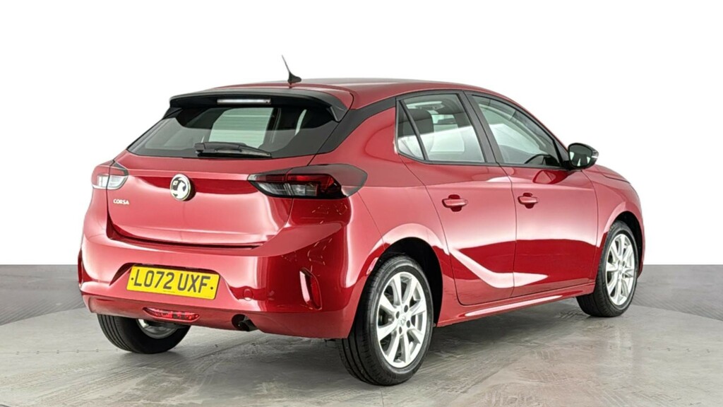 Vauxhall Corsa 1.2 Design Hatchback Euro 6 75 LO72UXF Red #4