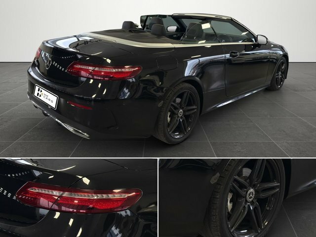 Mercedes-Benz E Class 2.0 E220d Amg Line Cabriolet G-tronic LR70YDF Black #3