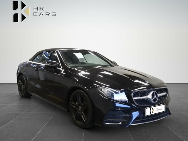 Mercedes-Benz E Class 2.0 E220d Amg Line Cabriolet G-tronic LR70YDF Black