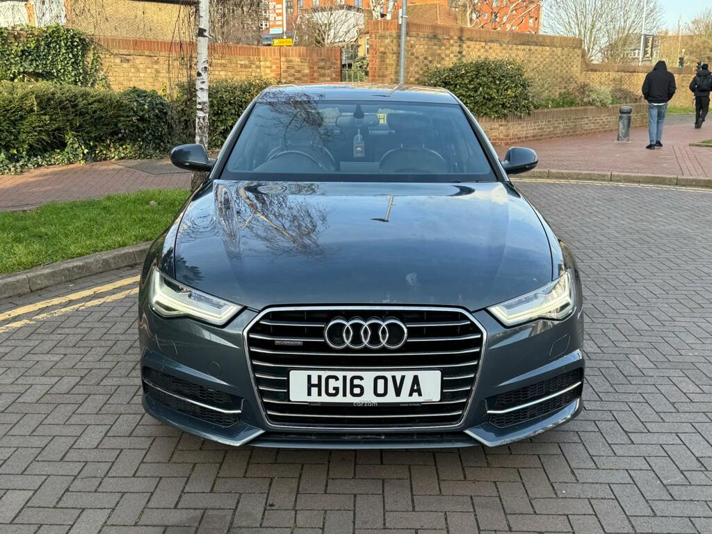 Audi A6 Saloon 2.0 Tdi S Line S Tronic Quattro Euro 6 Ss HG16OVA Blue #6