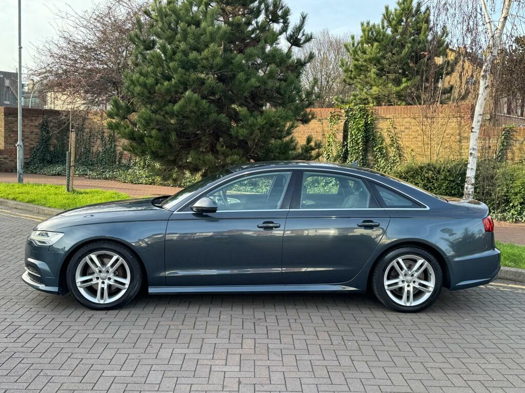 Audi A6 Saloon 2.0 Tdi S Line S Tronic Quattro Euro 6 Ss HG16OVA Blue #5
