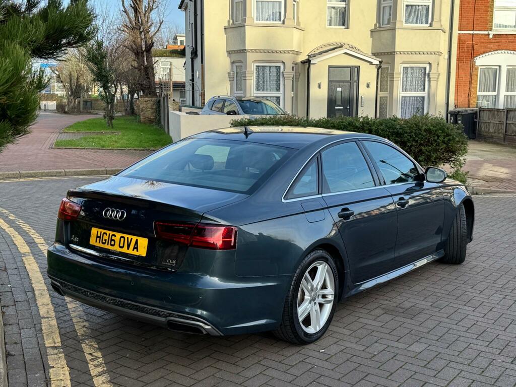 Audi A6 Saloon 2.0 Tdi S Line S Tronic Quattro Euro 6 Ss HG16OVA Blue #2