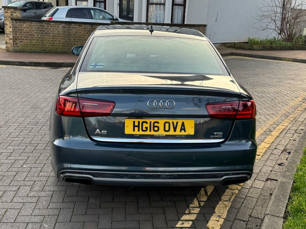 Audi A6 Saloon 2.0 Tdi S Line S Tronic Quattro Euro 6 Ss HG16OVA Blue #4