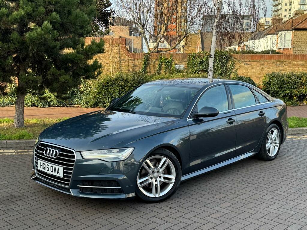 Audi A6 Saloon 2.0 Tdi S Line S Tronic Quattro Euro 6 Ss HG16OVA Blue #3