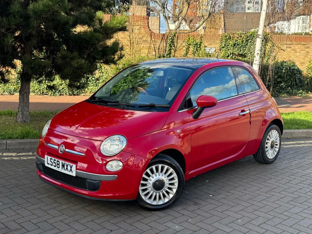 Fiat 500 1.2 Lounge Euro 4 Red #3