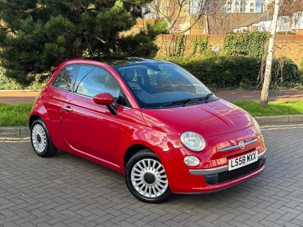 Fiat 500 1.2 Lounge Euro 4 Red