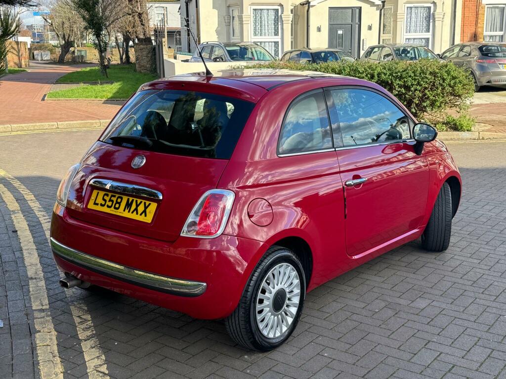 Fiat 500 1.2 Lounge Euro 4 Red #2