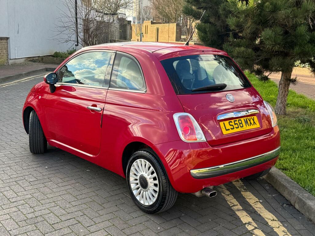 Fiat 500 1.2 Lounge Euro 4 Red #4