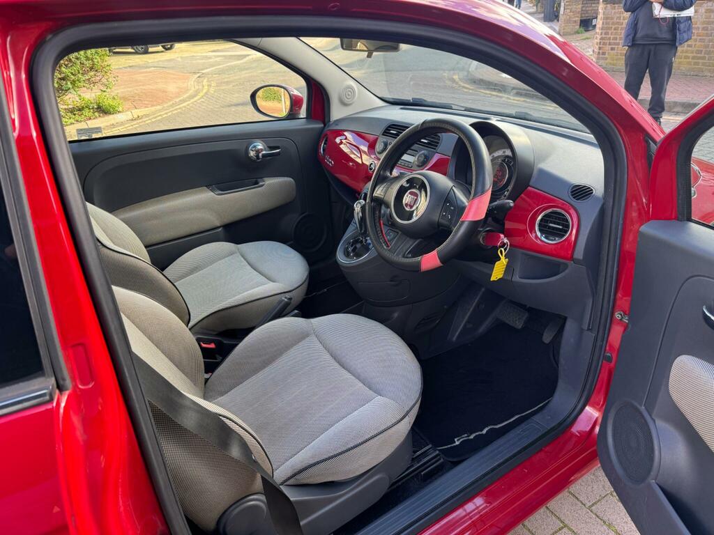 Fiat 500 1.2 Lounge Euro 4 Red #5