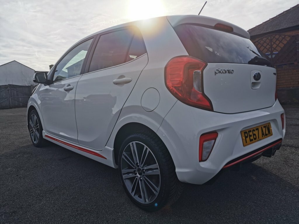 Kia Picanto 1L Gt-line PE67AZW White #5
