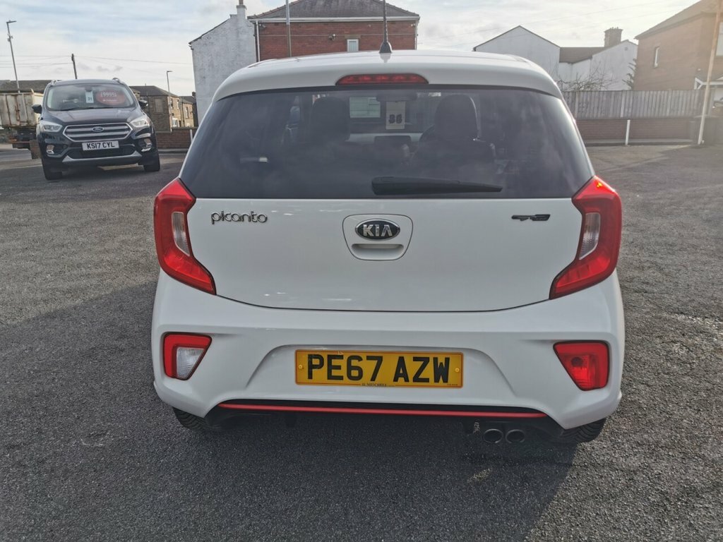 Kia Picanto 1L Gt-line PE67AZW White #6