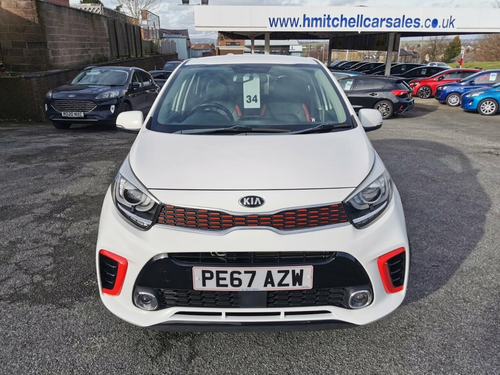 Kia Picanto 1L Gt-line PE67AZW White #2