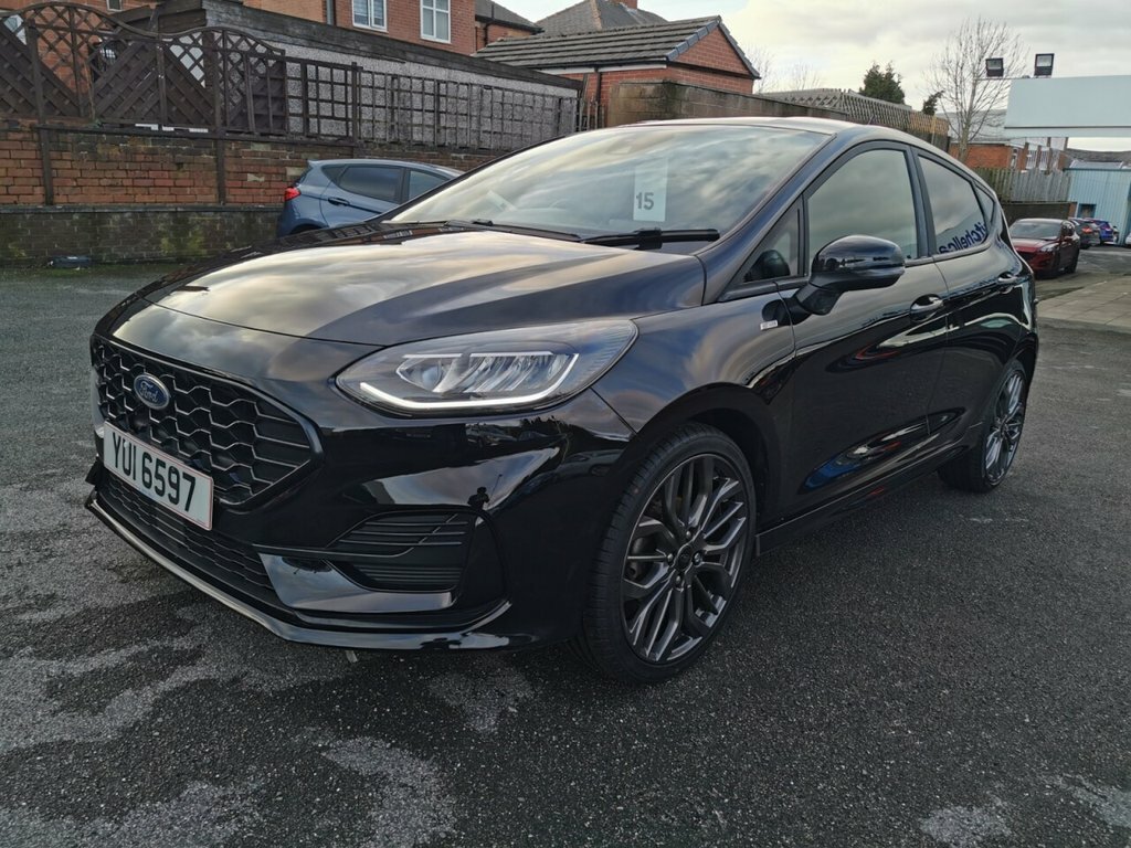 Ford Fiesta 1L St-line X YUI6597 Black #3