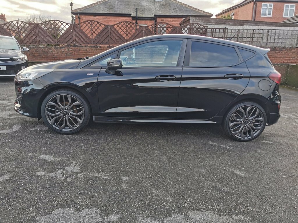 Ford Fiesta 1L St-line X YUI6597 Black #4