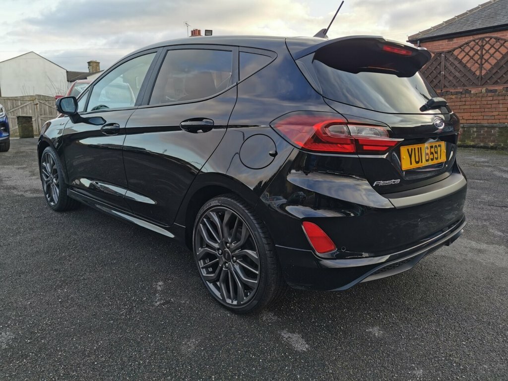 Ford Fiesta 1L St-line X YUI6597 Black #5