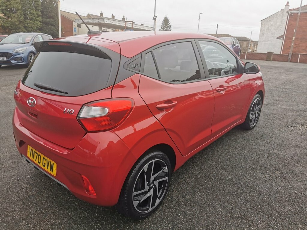 Hyundai I10 1L Premium VN70GVW Red #6