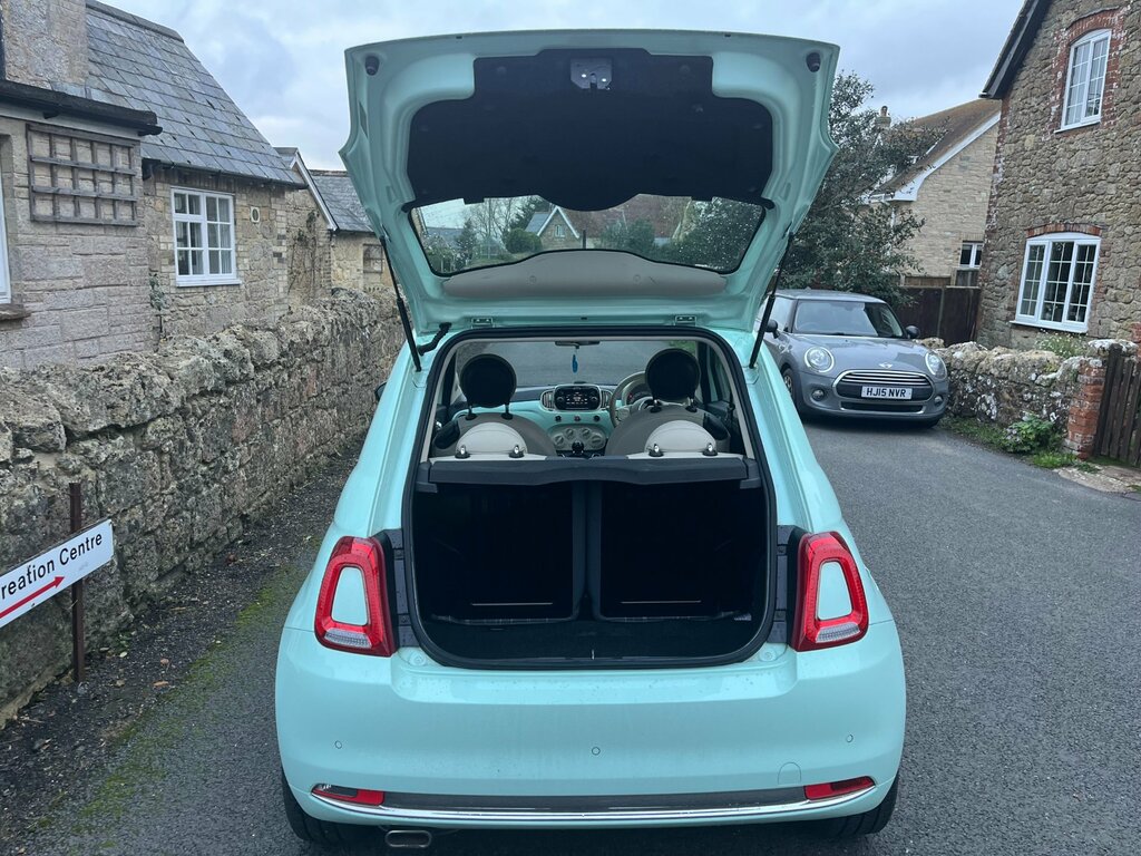 Fiat 500 1.2 Lounge Hatchback Euro 6 Ss RK16VLO Green #6