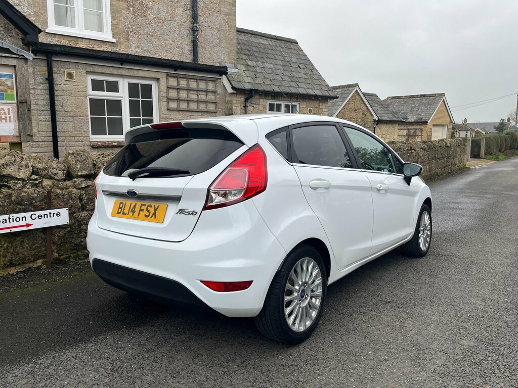 Ford Fiesta 1.5 Tdci Titanium Hatchback Euro BL14FSX White #4