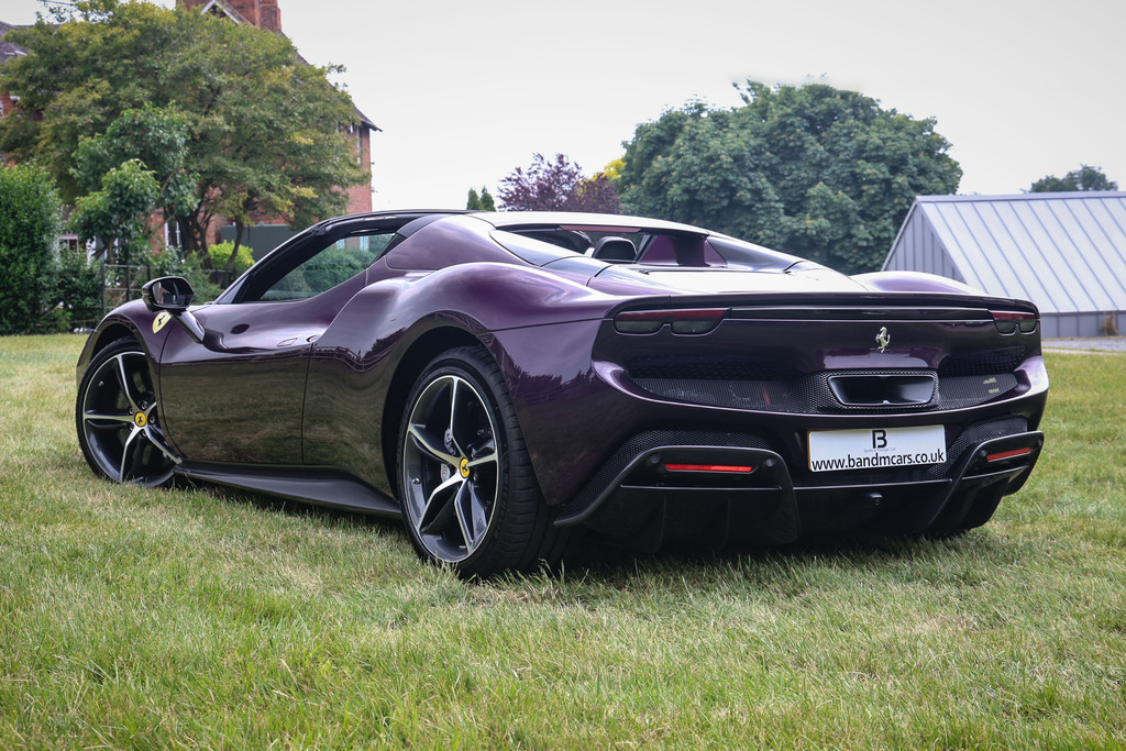 Ferrari 296 Gts Convertible Purple #2