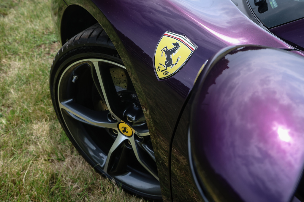 Ferrari 296 Gts Convertible Purple #5