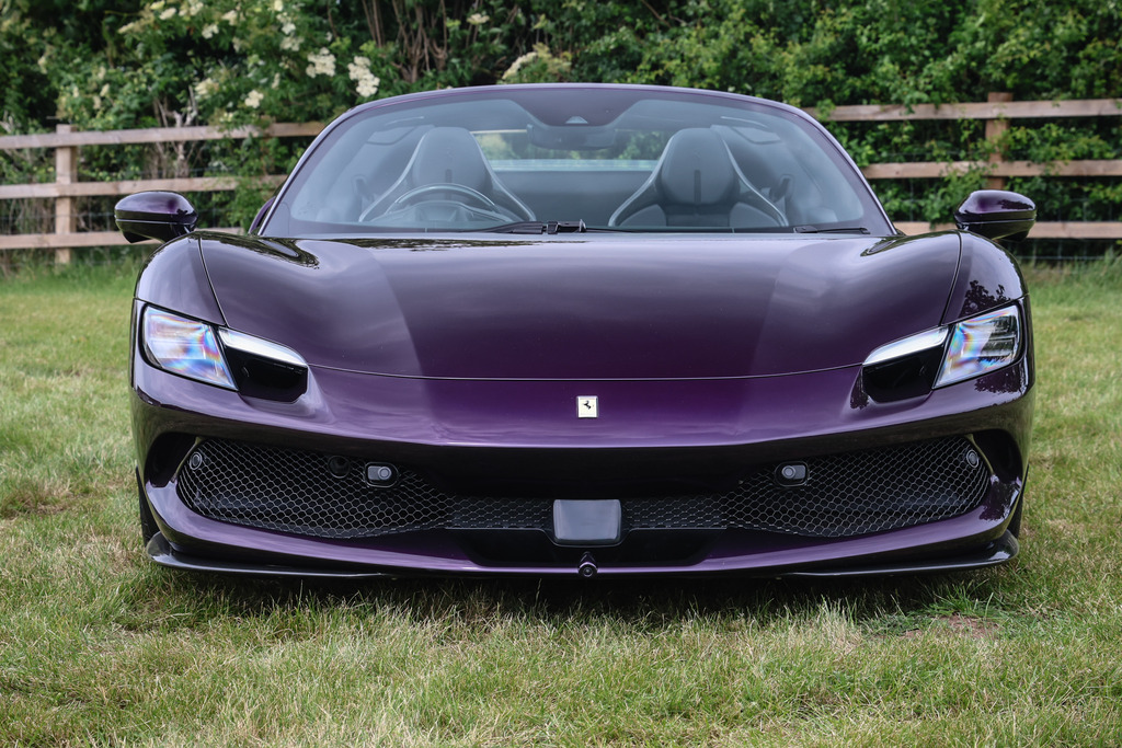 Ferrari 296 Gts Convertible Purple #3