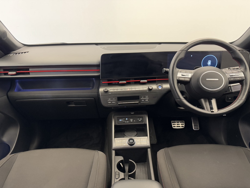 Hyundai Kona 1.6 Hybrid 129 N Line Dct EN74UOK White #2
