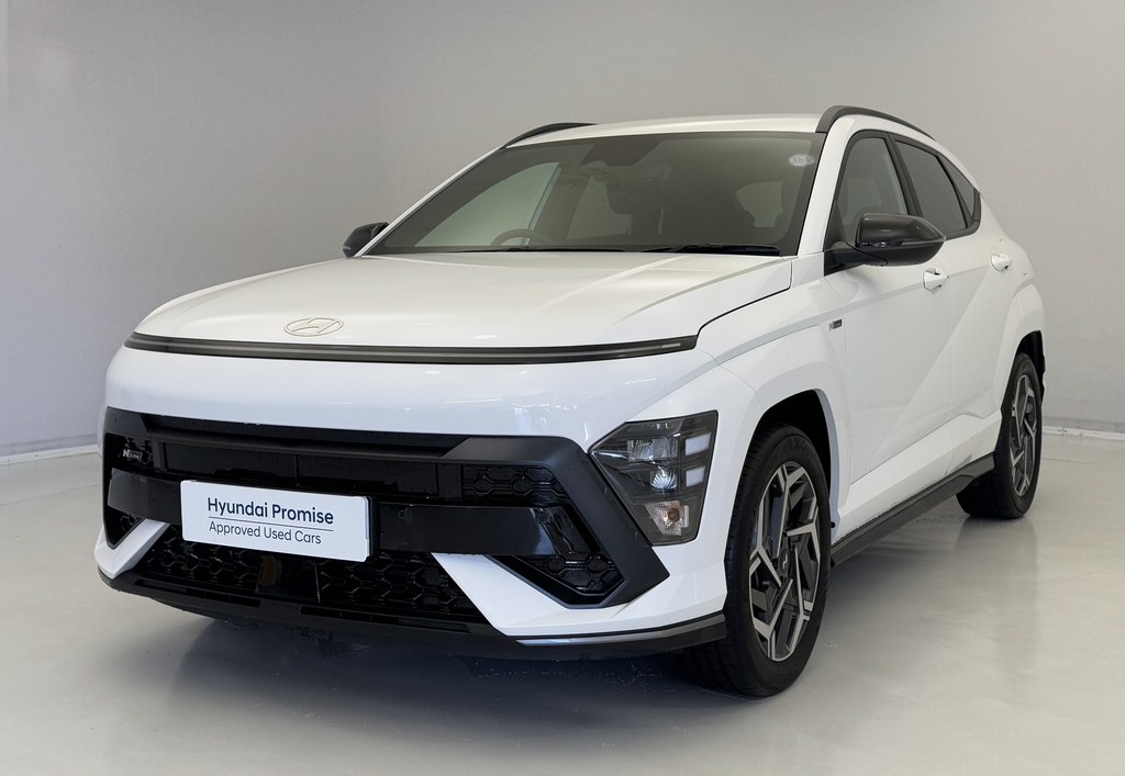 Hyundai Kona 1.6 Hybrid 129 N Line Dct EN74UOK White #5